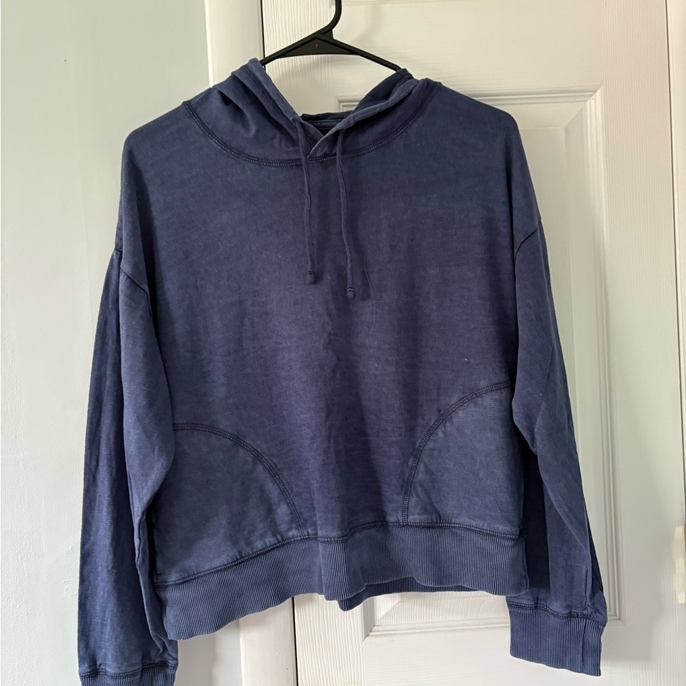 GAP Blue Sweater Relaxed Fit Cotton Blend